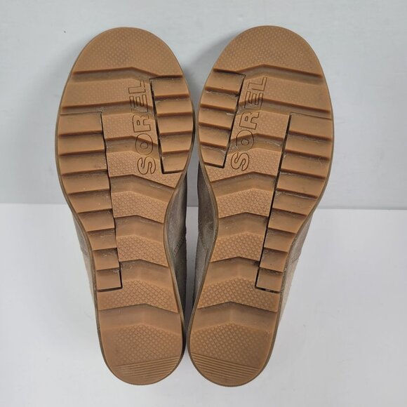 Sorel Evie Taupe Women's Pull On Boots NL3816-264 US Size 6.5 - Picture 7 of 8